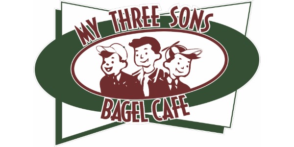 My Three Sons Bagels Logo